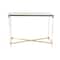 3.5ft. Clear Contemporary Acrylic Console Table